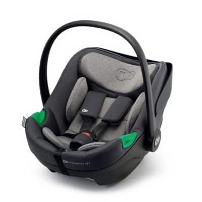 Kinderkraft i-Care i-Size Infant Carrier - Cool Grey 2