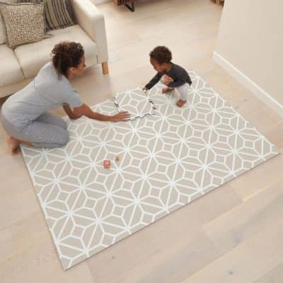 Tutti Bambini Puzzle Playmat - Tiles White Sand