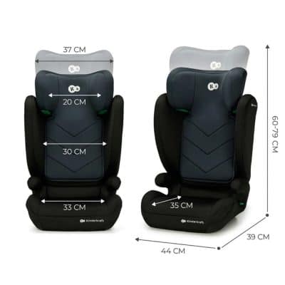 Kinderkraft Car Seat I-SPARK i-Size 100-150cm Black