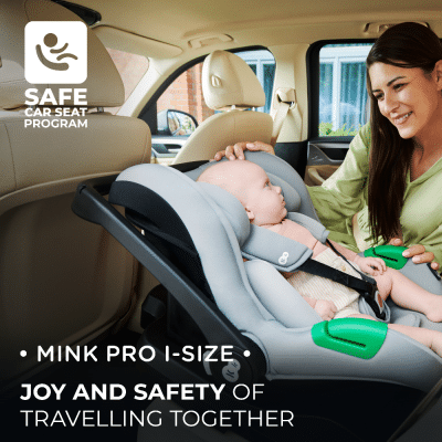 Kinderkraft MINK PRO i-size Car Seat Grey