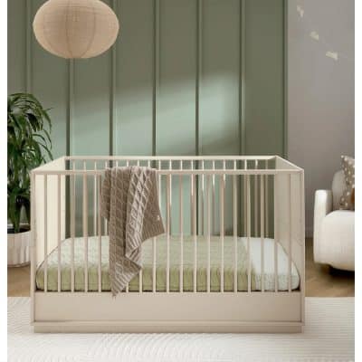 Mamas & Papas Melfi Flockton Cot Bed - Cashmere