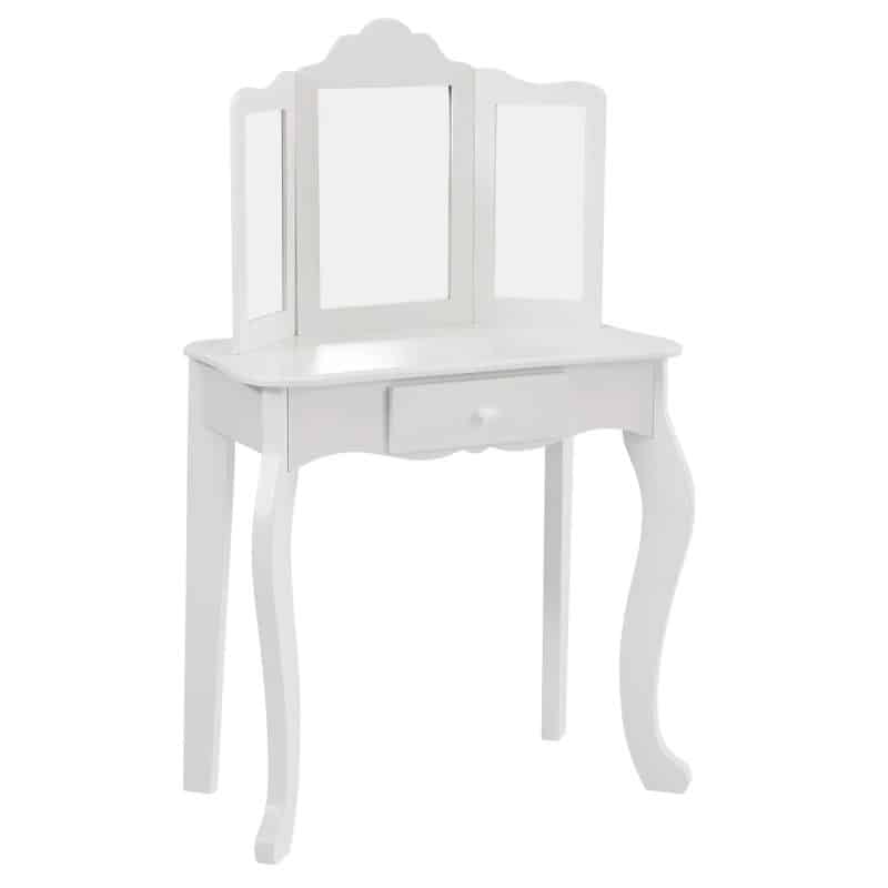 Liberty House Toys White Vanity Table with Stool