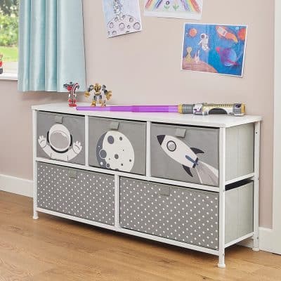 Liberty House Toys Space 5 Drawer Storage Chest