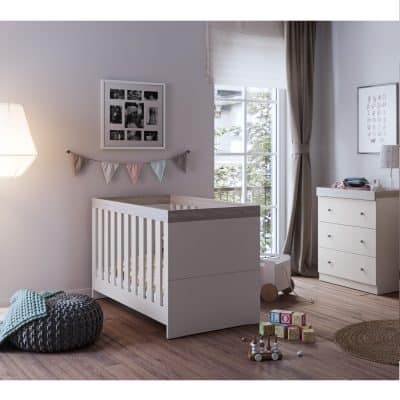 Sennen 2 Piece Nursery Room Set - Cashmere/Grey Ash