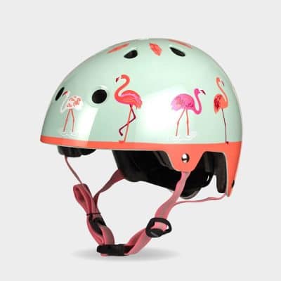 Micro Flamingo Helmet Curved Deluxe Small